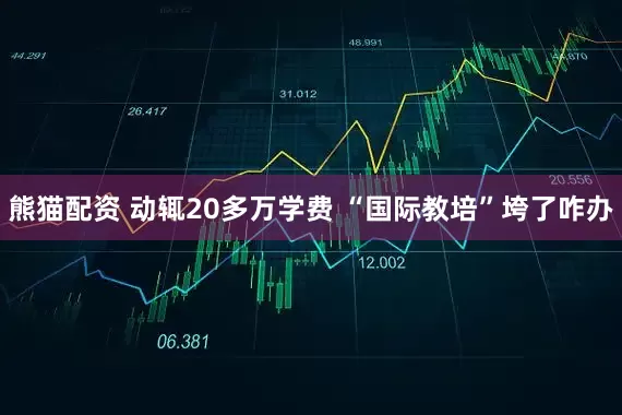 熊猫配资 动辄20多万学费 “国际教培”垮了咋办